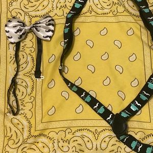 Mustash set of bow and  spenders